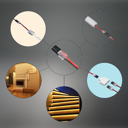 VIvolux | Wasserdichtes elektrisches Kabelverbinder-Set