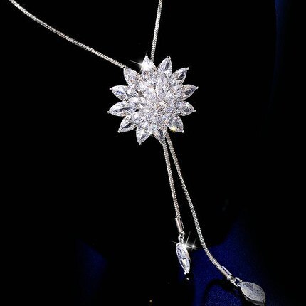 Brehn | Winter Sparkle Schneeflocken-Halskette
