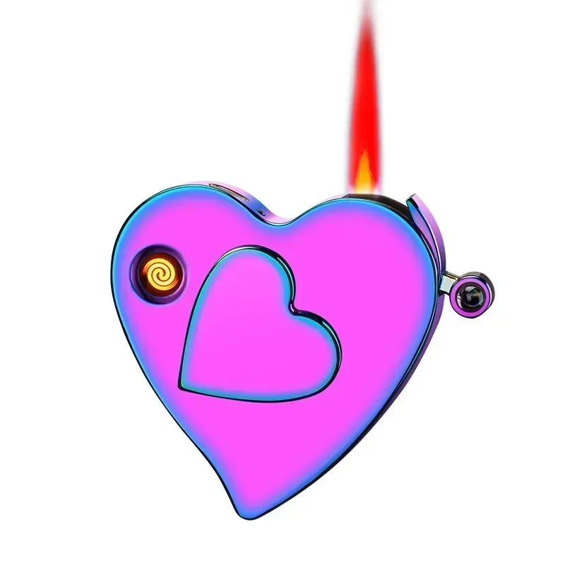 Brehn | Winddichter Everlasting Love Projektor Feuerzeug