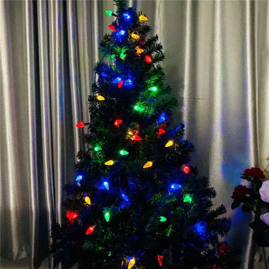 Brehn | Märchenbeleuchtung | Luxus Weihnachtsgirlande mit 8 Modi