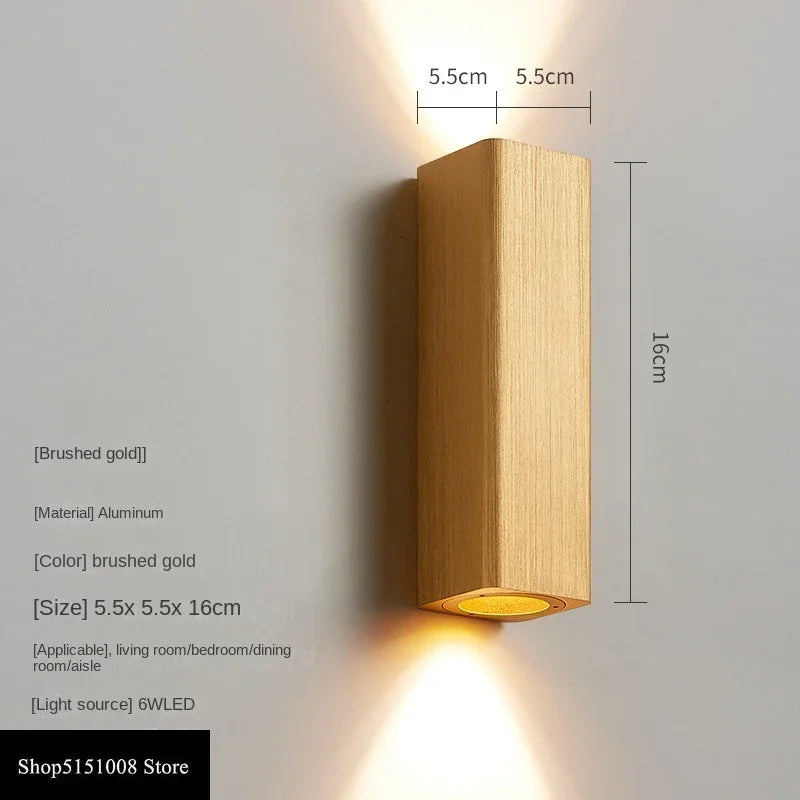 LumiGlow - Stilvolle LED-Wandlampe mit Warm- und Kaltlicht | Brehn