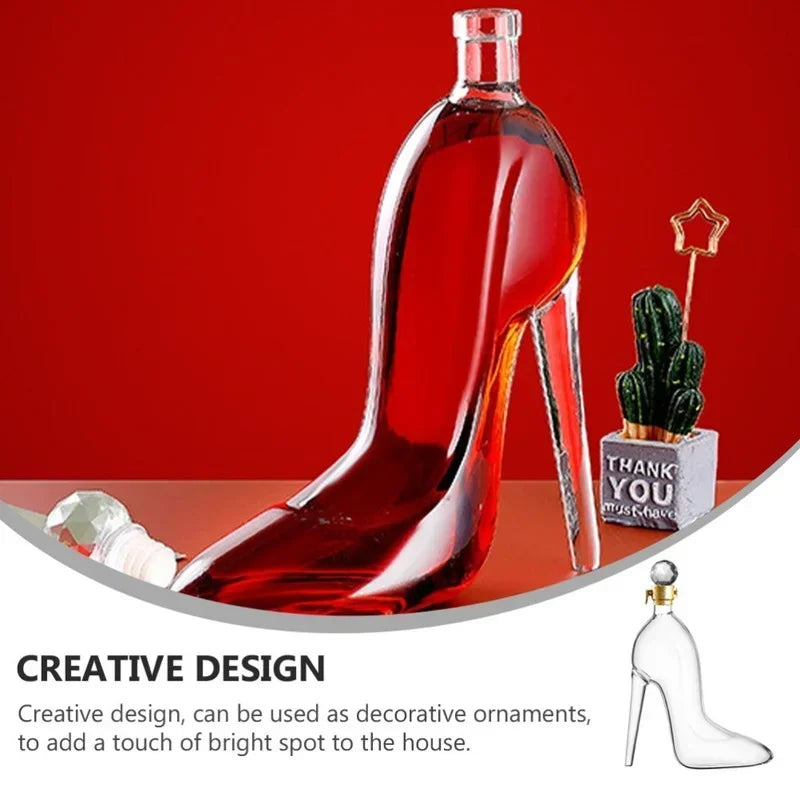 Brehn | High Heel Fancydesign Glas Weinkaraffe