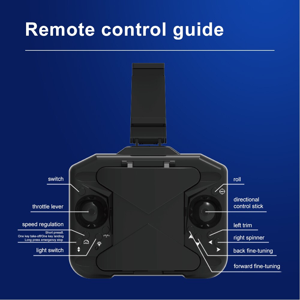 Brehn | Easy Fly Dual Camera Mini Pocket Drohne