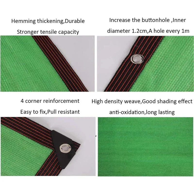 Brehn | Anti-UV Sonnenblock Mesh Haltbare Balkon Sichtschutzschirm