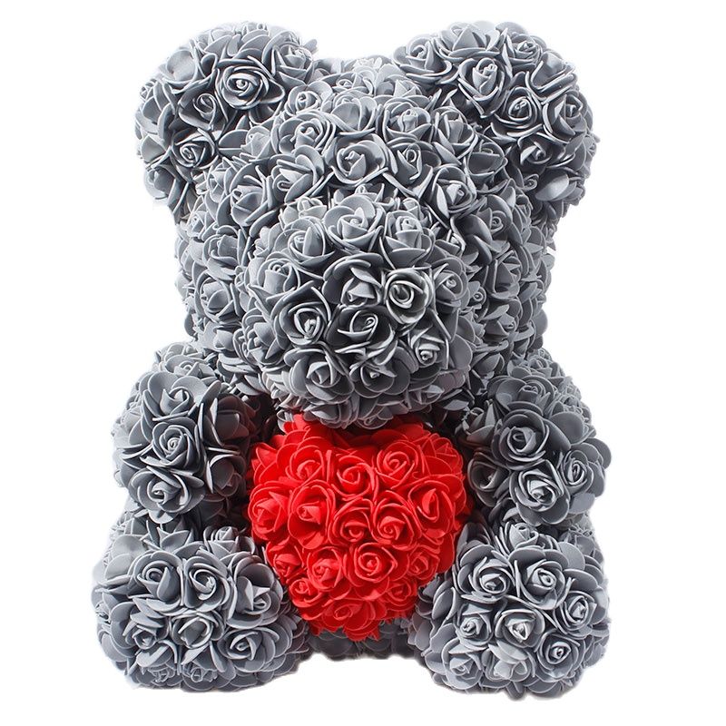 Brehn | Künstliche Rosenblumen Teddybär