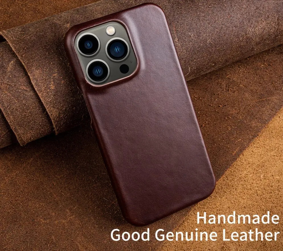 BowLift | RoyalLeather: Luxurious, handcrafted case made of genuine cowhide leather for the iPhone