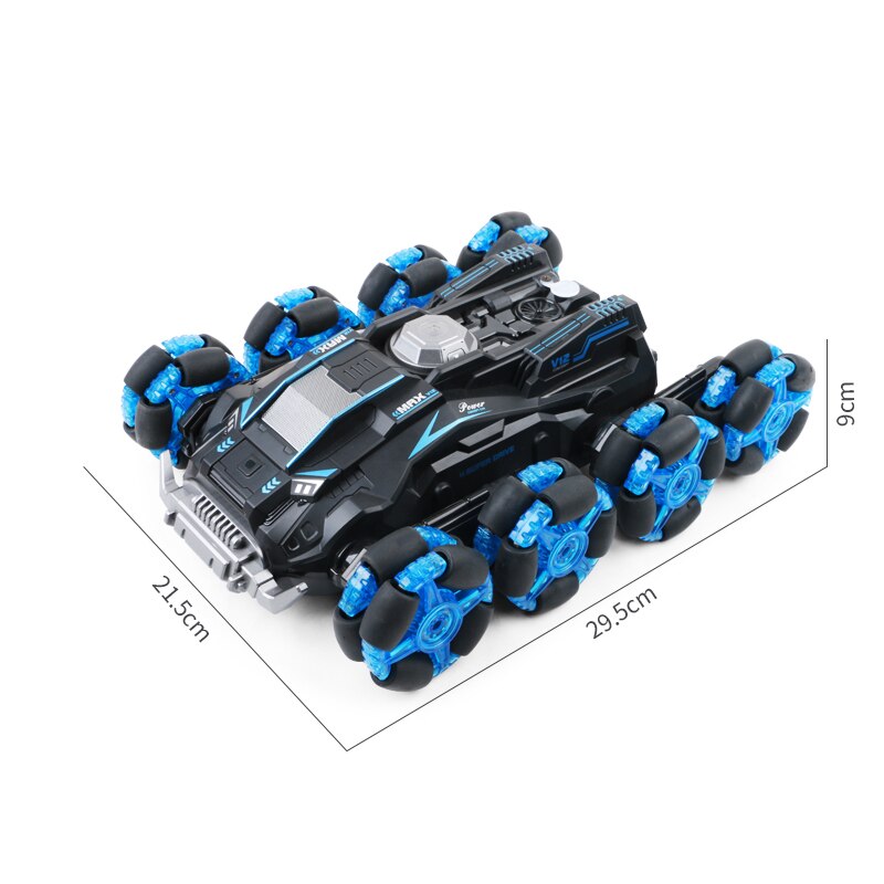 Brehn | Turbo Twister 8-Rad Rotierendes Funkferngesteuertes Auto