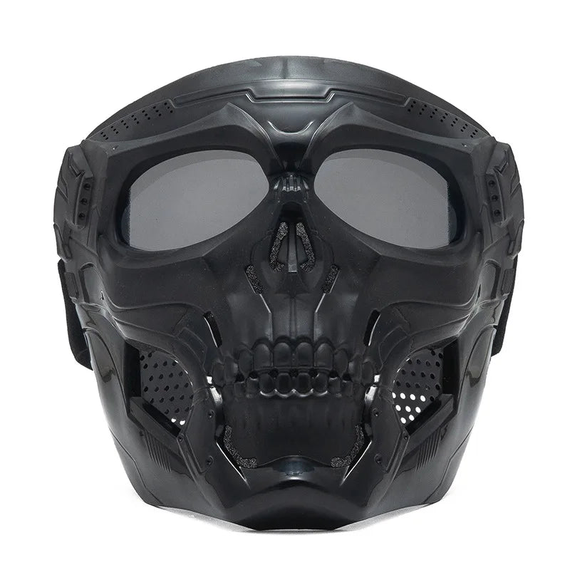 Brehn | Skull Horror Off-Road Motorradmaske