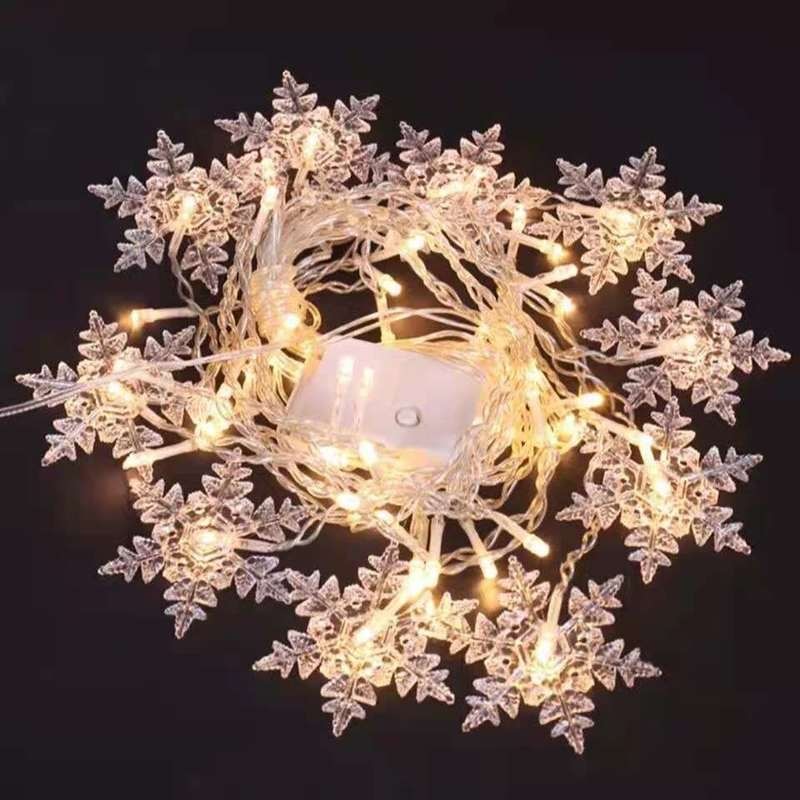Brehn | LED Feen-Schneeflockenlichter