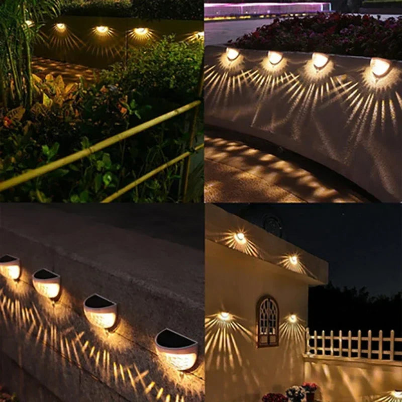 Brehn | Outdoor wasserdichte Solar-LED-Patiowandleuchte