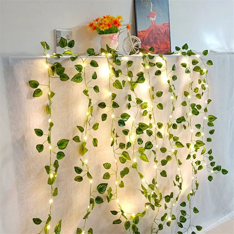 GreenGlow Lichterkette - Für eine Gemütliche Natürliche Beleuchtung | Brehn