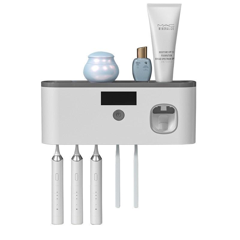 Brehn | Zahnbürstenreiniger - Keine Bakterien mehr - Perfekte Hygiene - Kompaktes Set