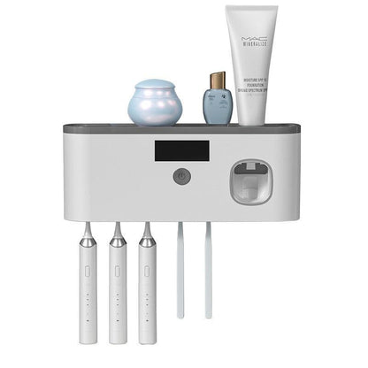 Brehn | Zahnbürstenreiniger - Keine Bakterien mehr - Perfekte Hygiene - Kompaktes Set