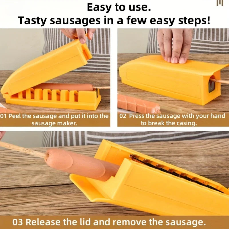 Brehn | Einfach Hot Dog Wurstschneider Gadget