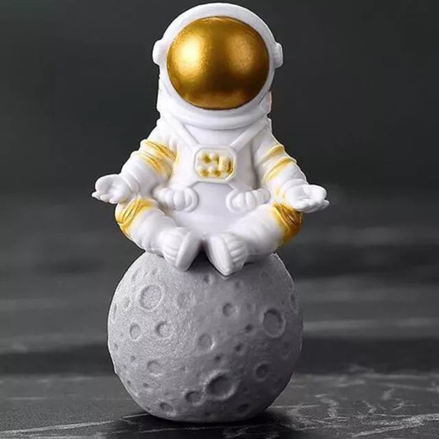 Brehn | Harz-Astronaut-Figur Statue Raumfahrer Skulptur Pädagogisches Spielzeug Schreibtisch-Dekoration Astronaut-Modell Für Kinder Geschenk