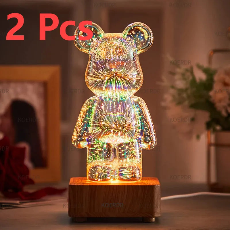 Magische 3D Feuerwerksprojektions-Stimmungslicht - StarBear | Brehn