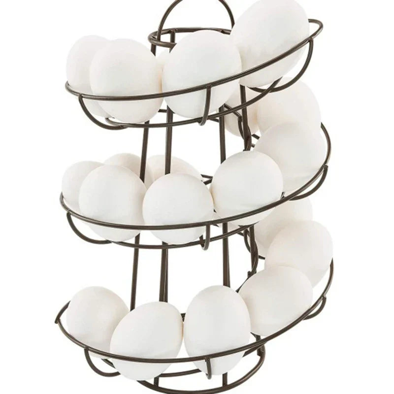 Brehn | Spiral Rolling Egg Dispenser Rack
