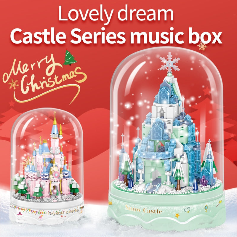 VIvolux | Royal Architecture Cartoon Castle Musikdose