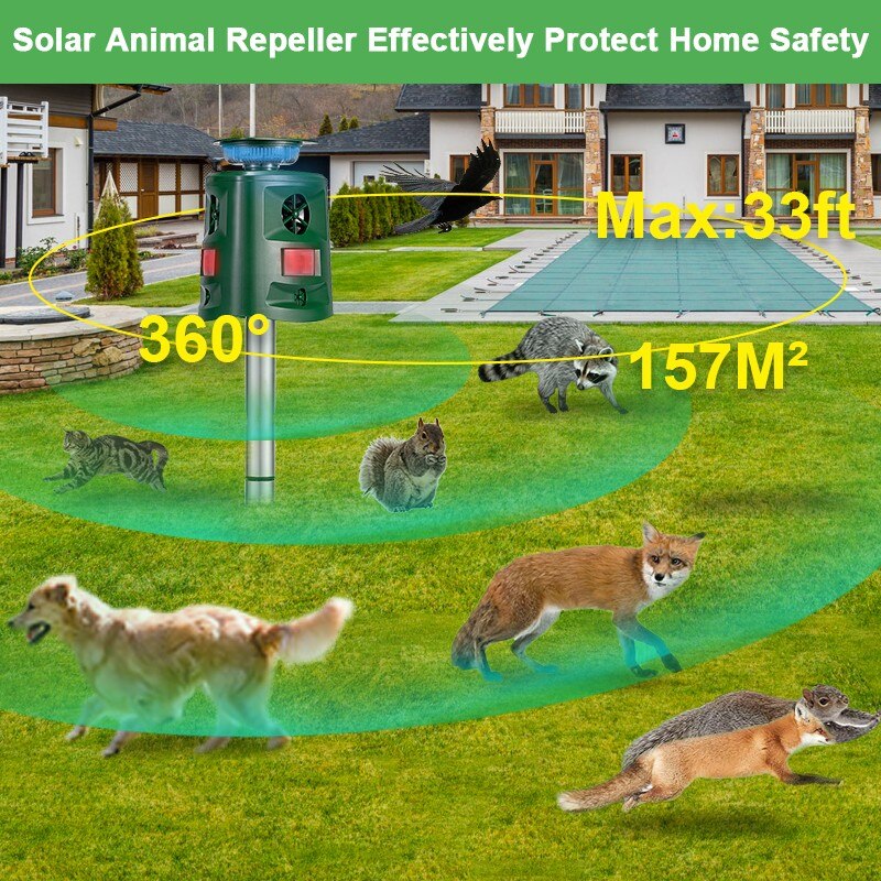 Brehn | Solar-Ultraschall-Repeller