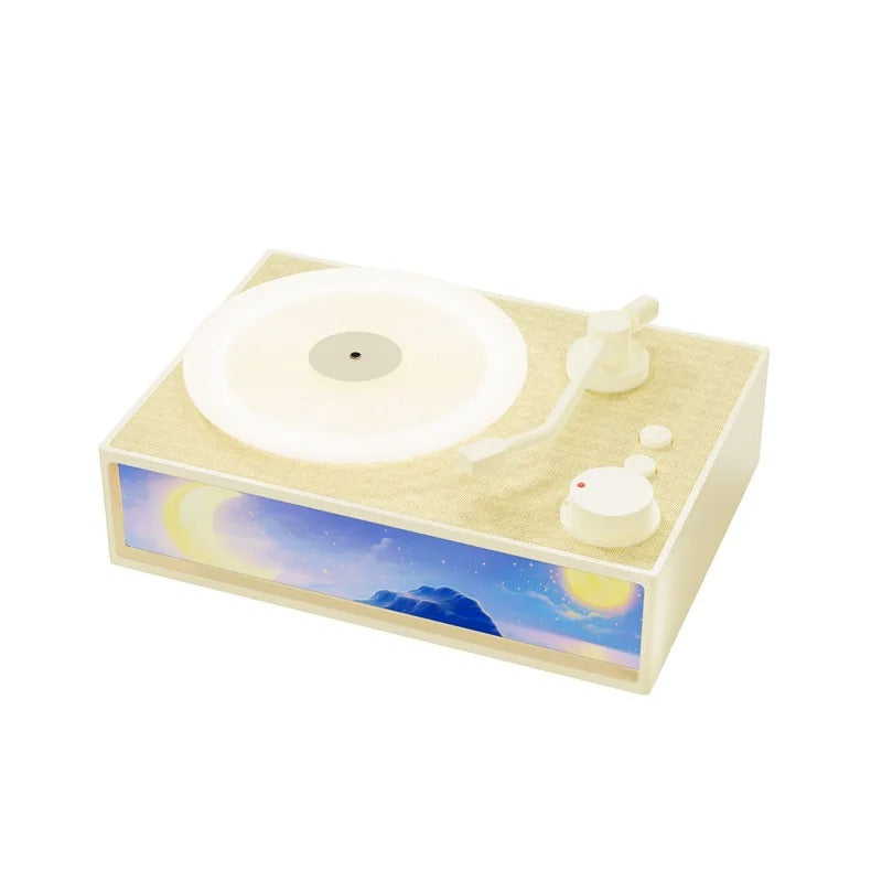 Vintage Design & LED-Stimmungsbeleuchtung Kabelloser Aromatherapie-Lautsprecher | Brehn