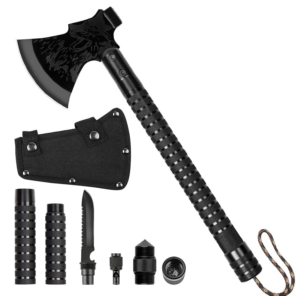 Brehn | Multi-Gear Faltbare Überlebens Camping Axt