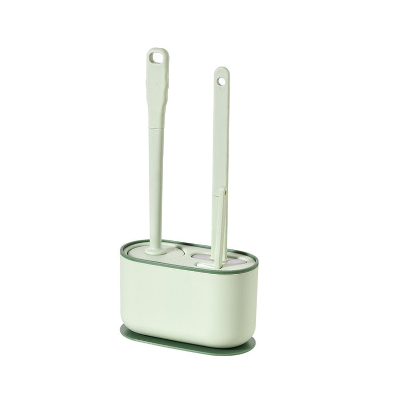 Brehn | Wandmontierter Toilettenreiniger Abflussbürsten Set