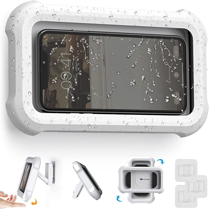 Brehn | Rotierbarer wasserdichter Duschbuddy Handyhalter