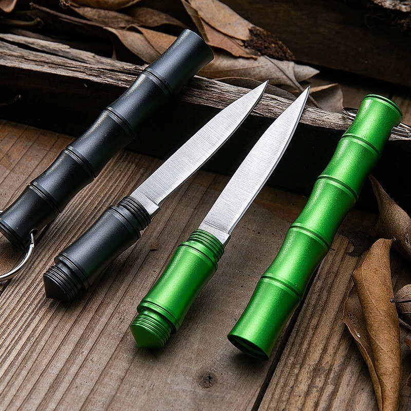 Bamboo tragbares Selbstverteidigung Campingmesser | Brehn