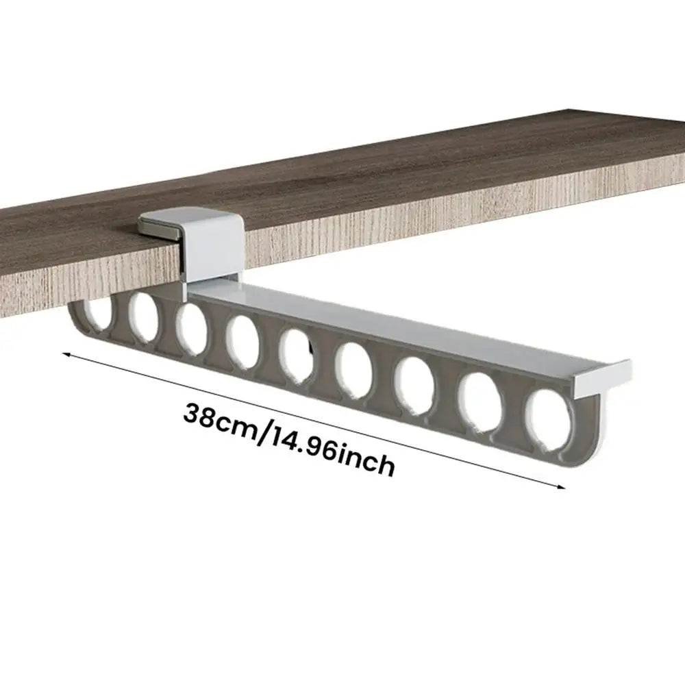 Ausziehbare Kleiderstange Kleiderschrank Organizer Kleiderbügel