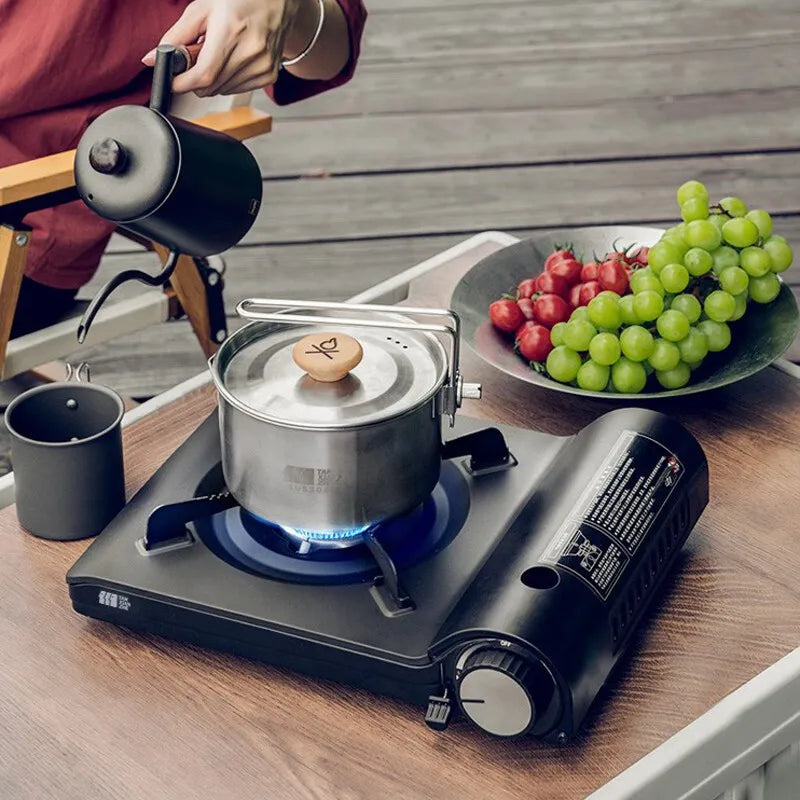 Camp Cuisine Mini tragbarer Gaskocher | Brehn