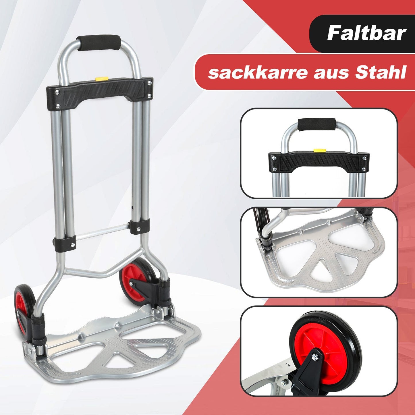 Sackkarre Transportkarre klappbar 60 kg Tragkraft | Brehn