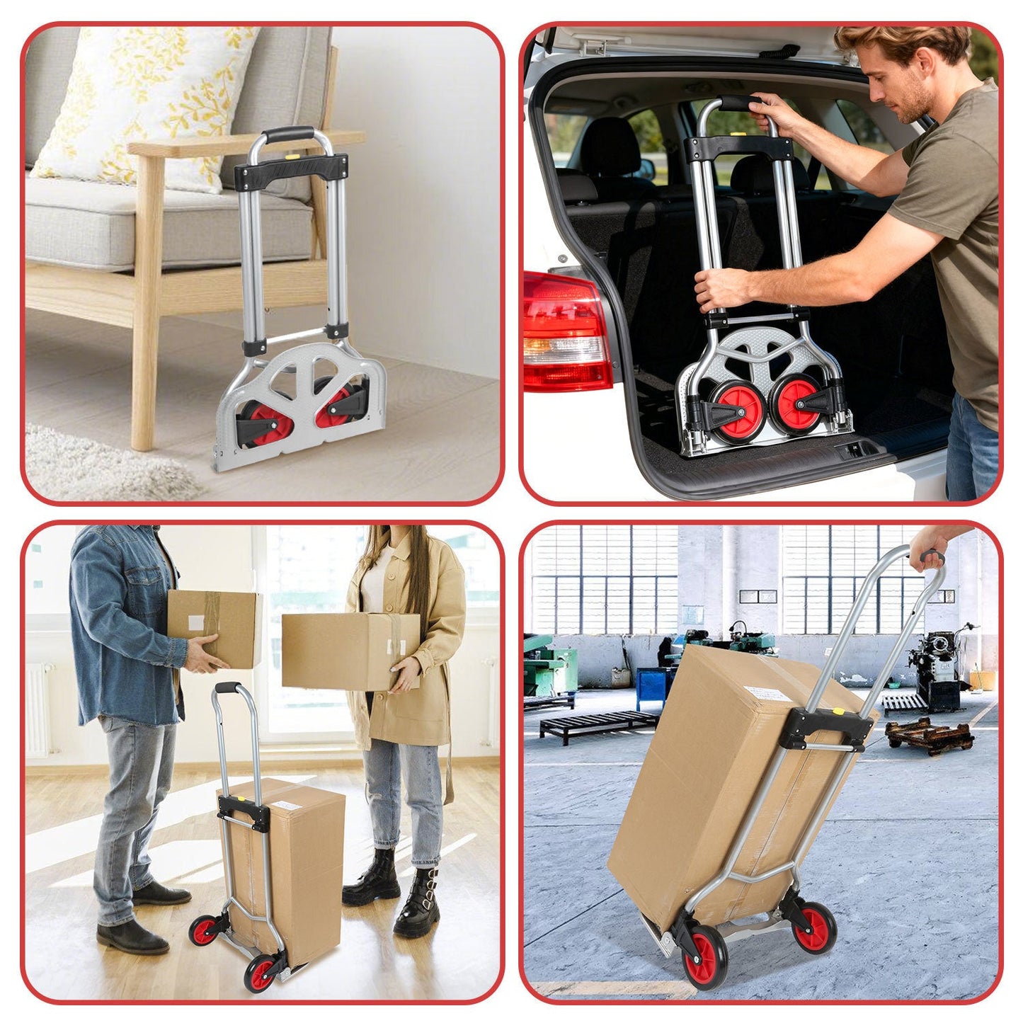 Sackkarre Transportkarre klappbar 60 kg Tragkraft | Brehn