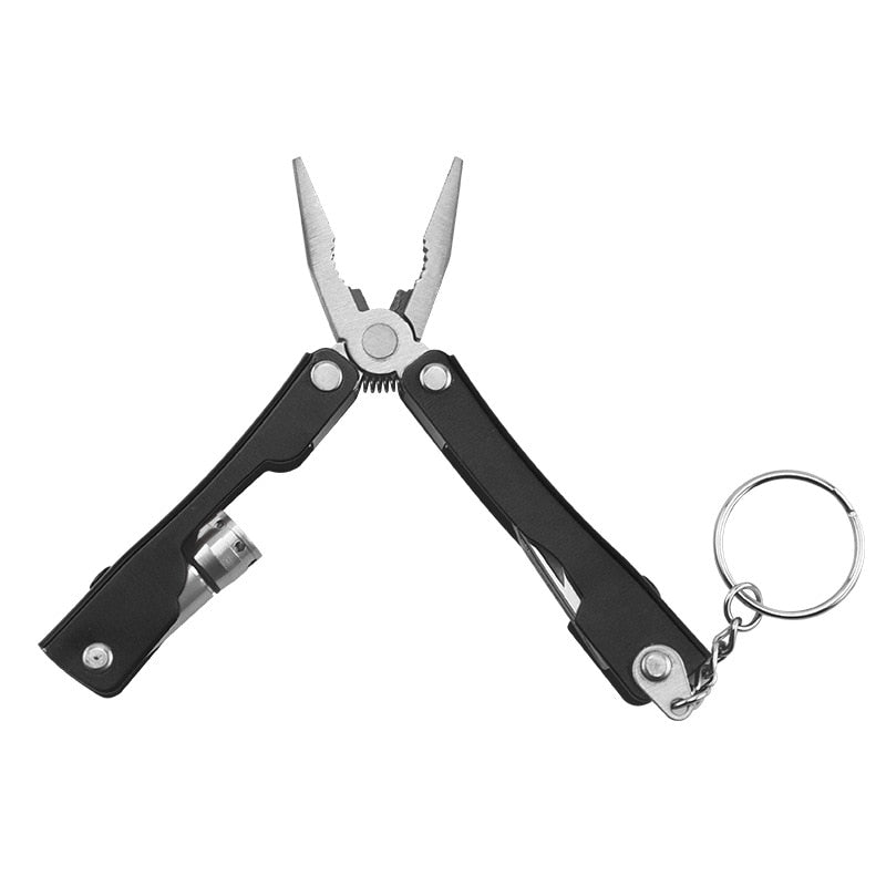 9in1 Explorers Aluminium Schlüsselanhänger Multitool | Brehn