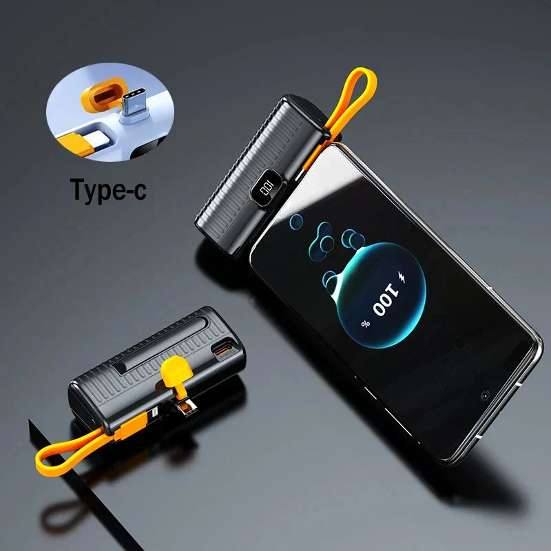Brehn | Bidirektionales digitales Display Ultra-Lang Batterien Powerbank