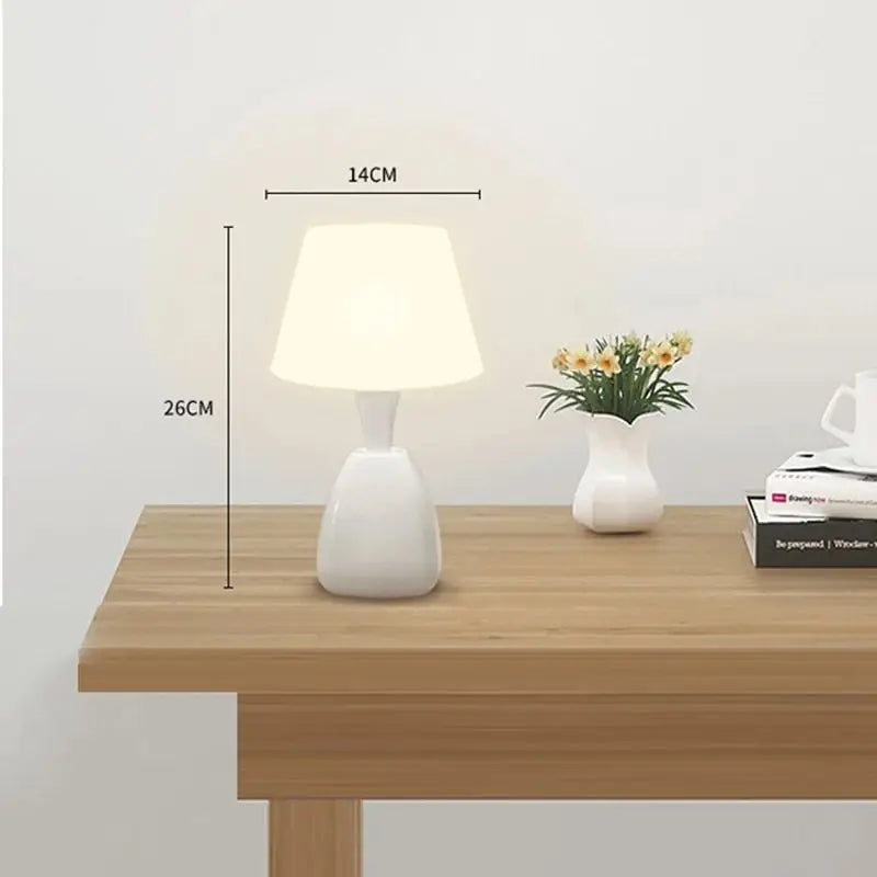 LED Touch Nachtlampe – Moderne Dimmbare Tischleuchte für Schlafzimmer und Büro | Brehn