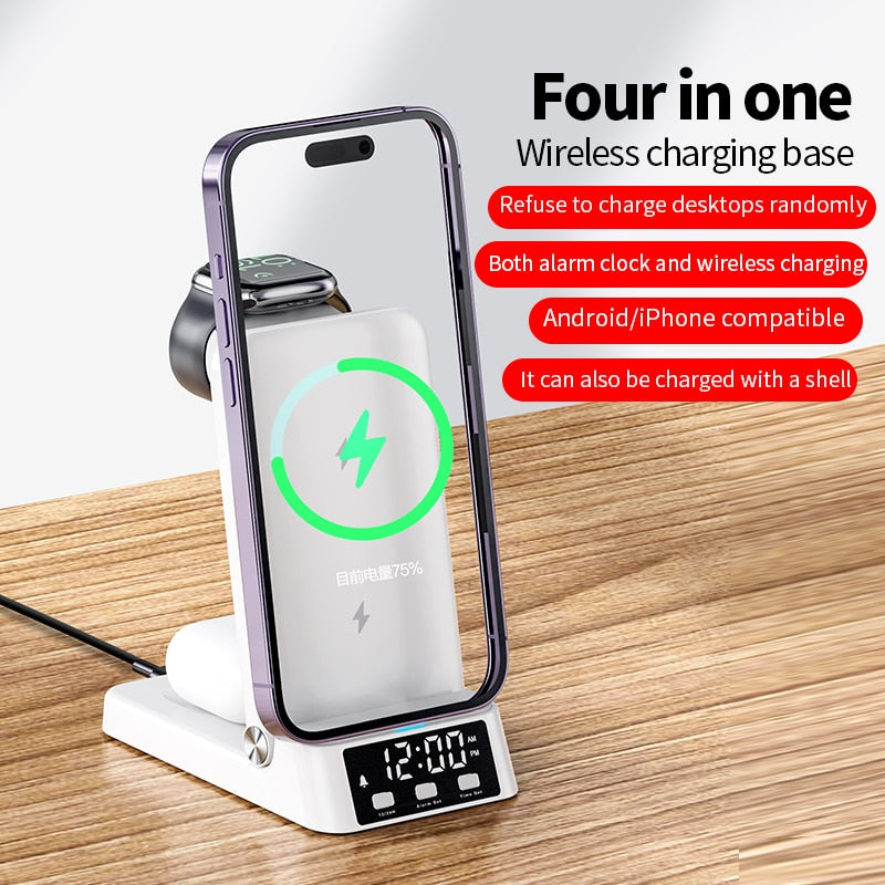 VIvolux | 4in1 Faltbare Schnelle Wireless Charging Dock