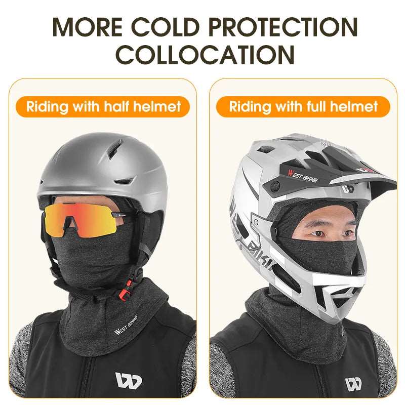 Warm balaclava for cycling in winter: Face the cold with confidence!