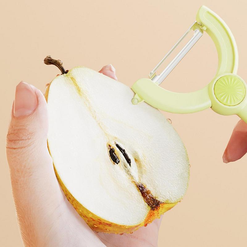 VIvolux | Drehender Gemüsezauberer Gemüse- und Obstschäler