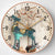 Brehn | Moderne Wanduhr Eleganz im Schlafzimmer