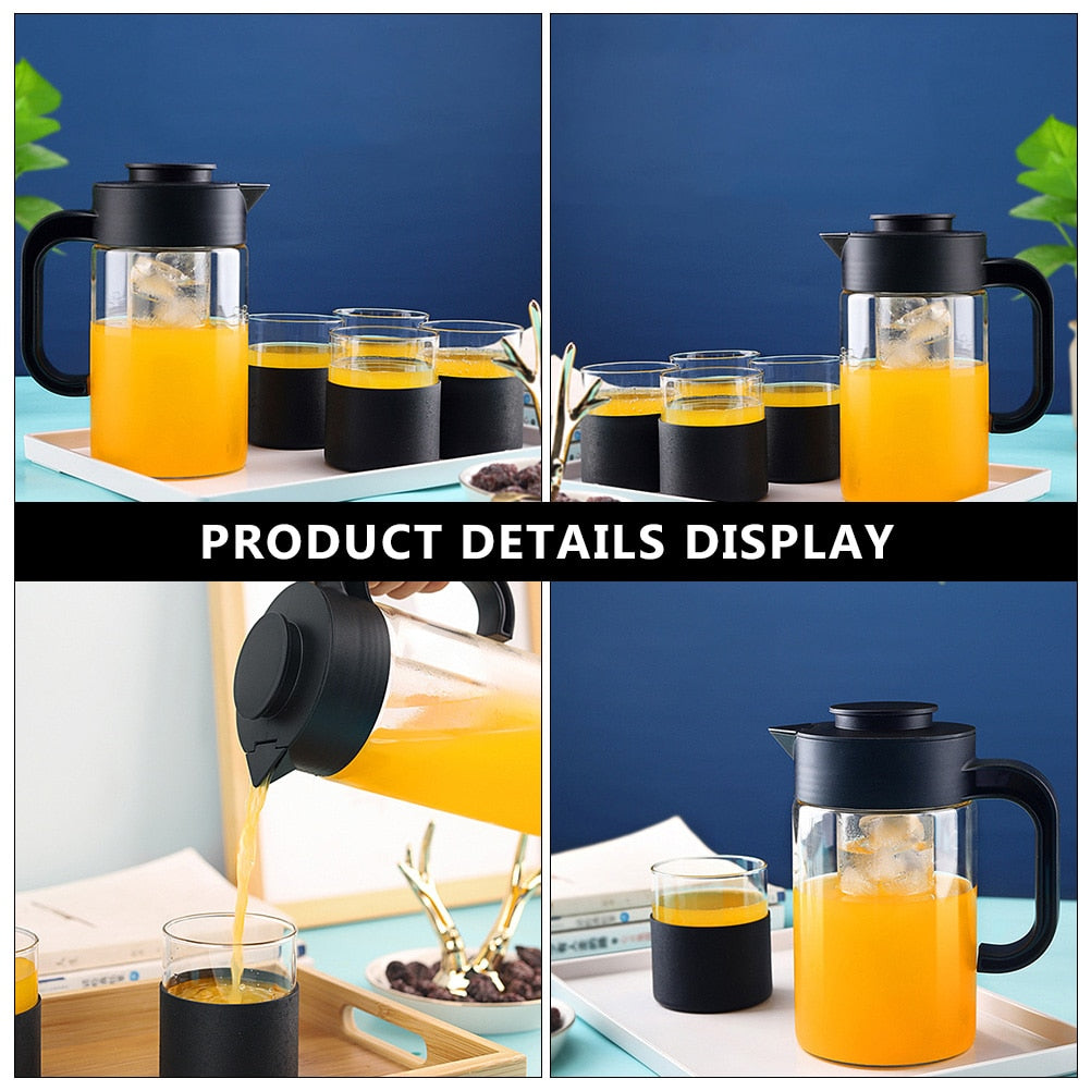 VIvolux | Brew Easy Kaltes Getränkemacher Glasflasche