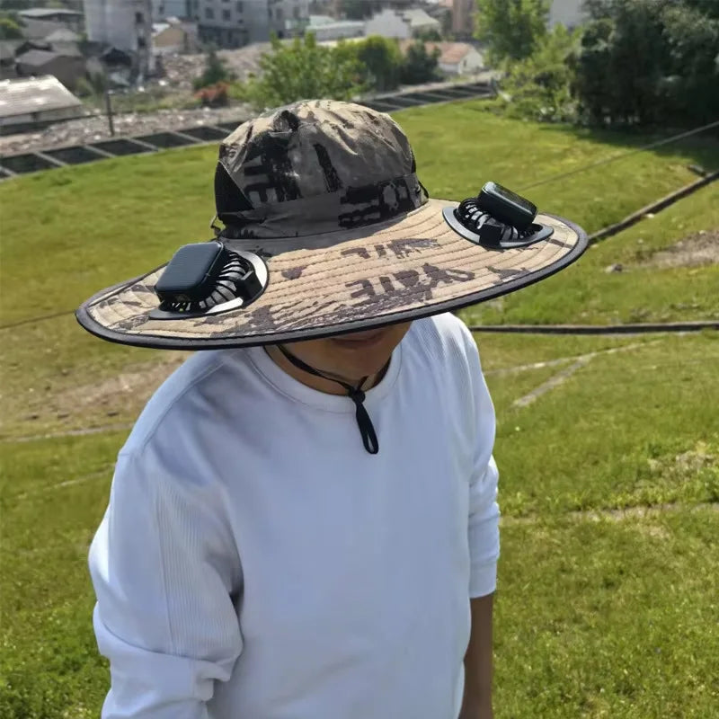 Solar Fan Bucket Hat | Brehn