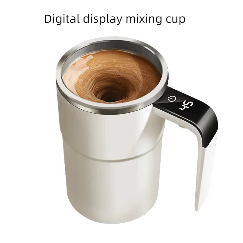 Brehn | Digitales Temperaturdisplay Selbstumrührende Kaffeetasse