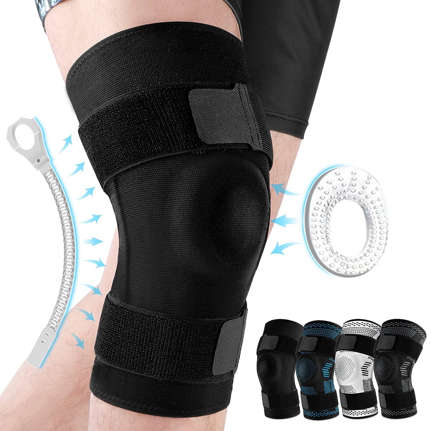Brehn | Knie Stabilizer Unterstützung Gel Polster