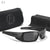 Photochrome Sonnenbrille Schwarzer Rahmen mit Etui | Brehn