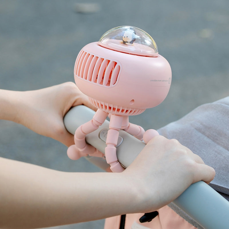 Tragbarer flexiBrehner süßer Babywagenventilator | Brehn