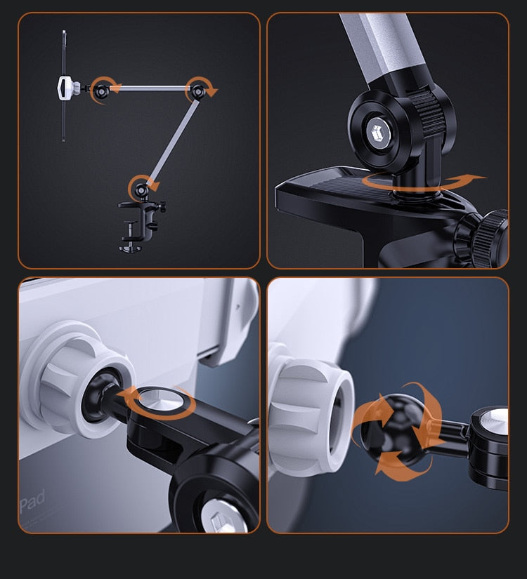 Brehn | Verstellbarer Smart Faltbarer Metall Tablet Halter