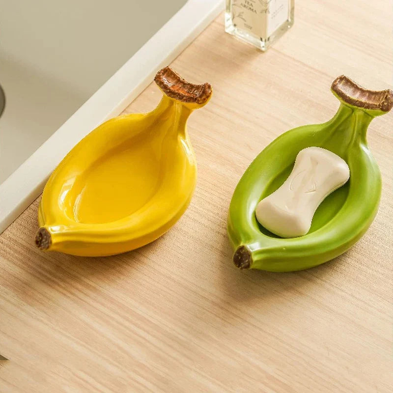 Kreative Keramische Bananenseifenbox | Brehn