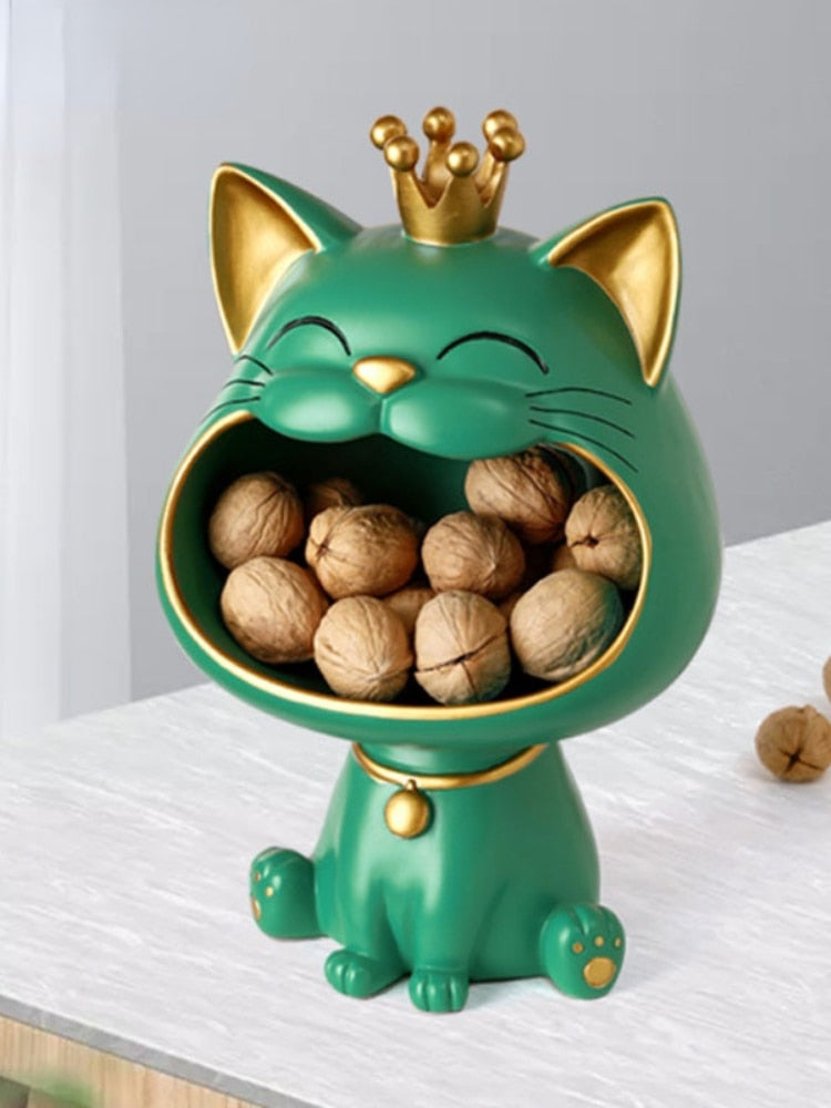 Brehn | Fortune Kitty Statue Zuhause Aufbewahrungsbox