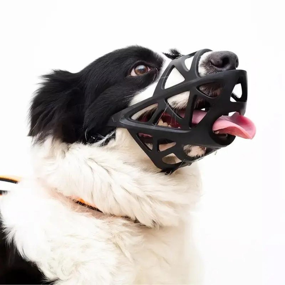 SafeBark Maulkorb für Hunde – Effektive Anti-Biss- und Anti-Bell-Lösung, Atmungsaktiv und Bequem | Brehn