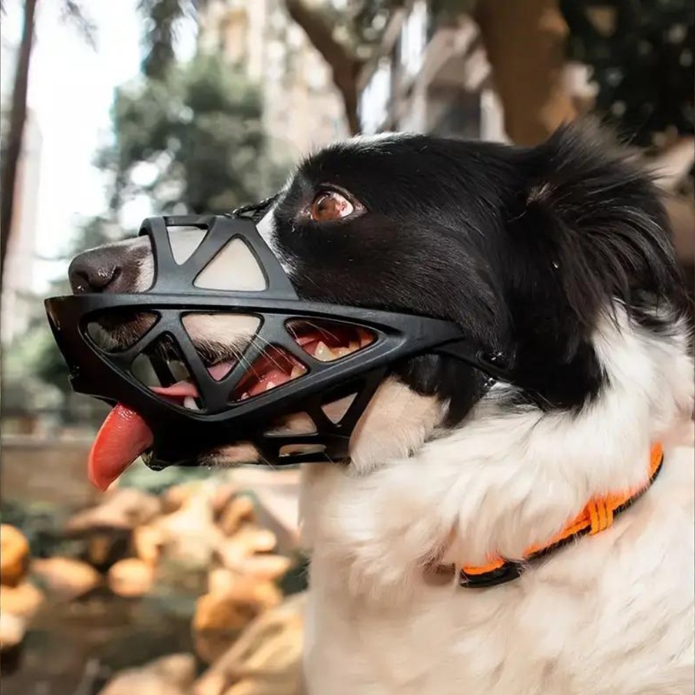 SafeBark Maulkorb für Hunde – Effektive Anti-Biss- und Anti-Bell-Lösung, Atmungsaktiv und Bequem | Brehn